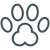 personalized care for dog during boarding icon