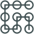 pattern blind training for dog icon